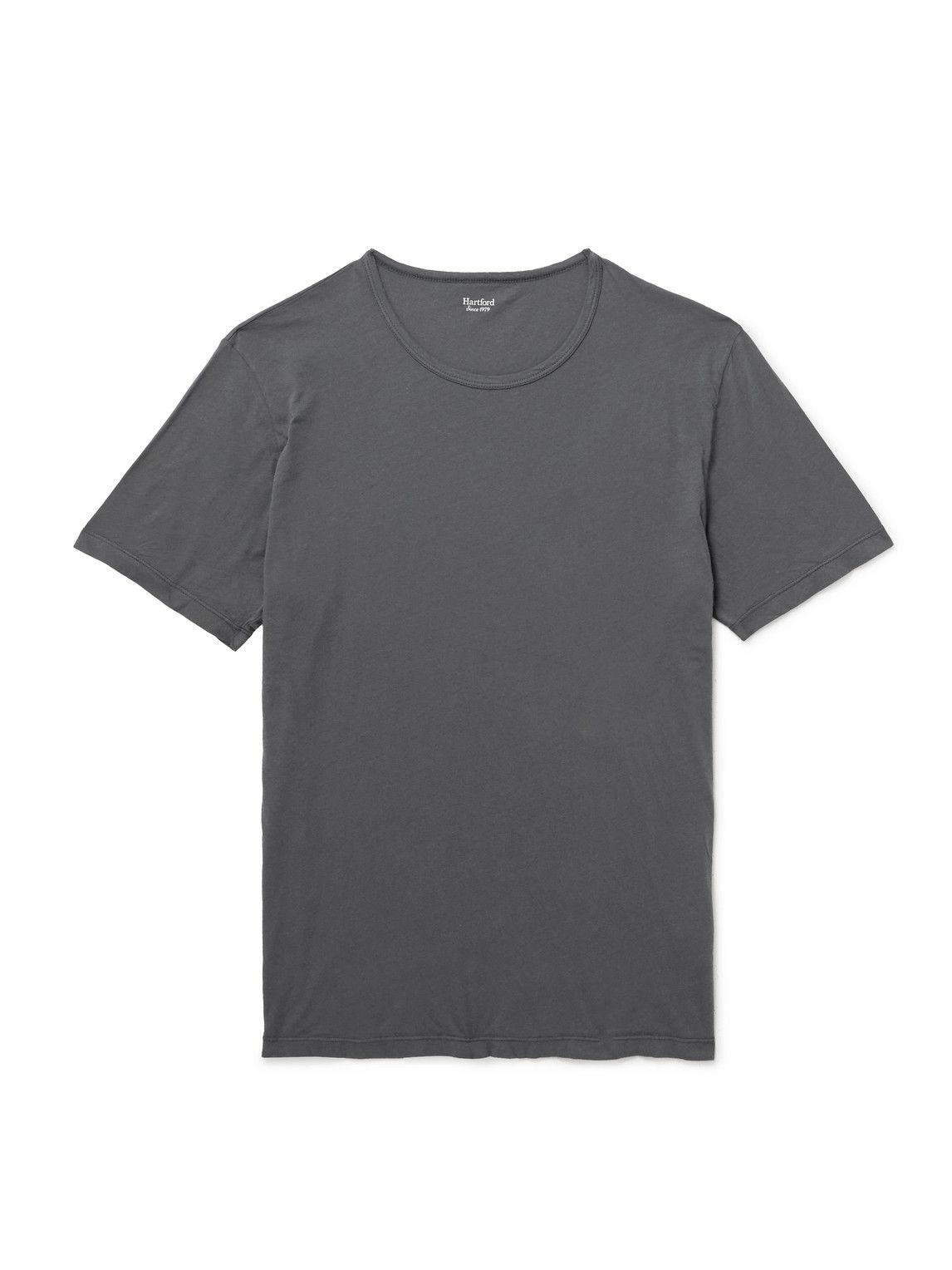 Hartford - Cotton-Jersey T-Shirt - Gray