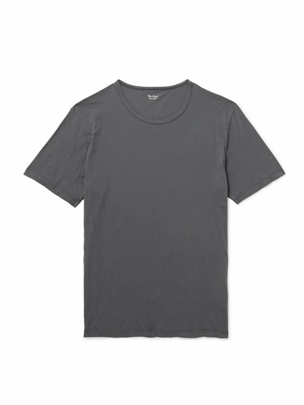 Photo: Hartford - Cotton-Jersey T-Shirt - Gray