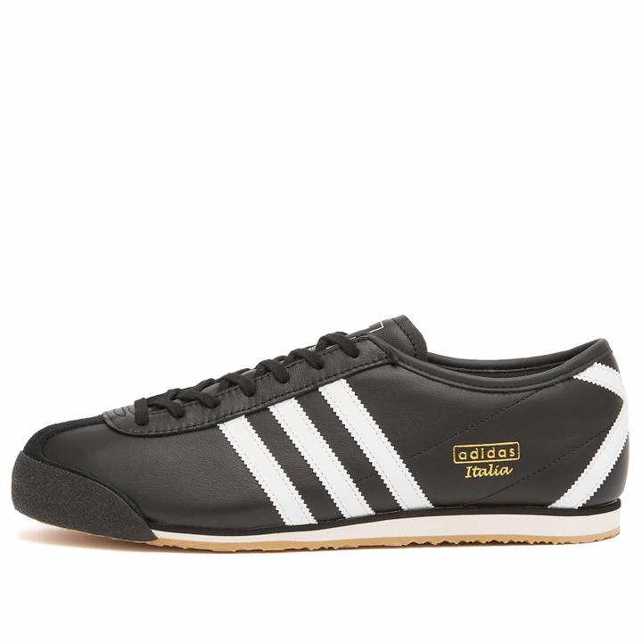 Photo: Adidas Italia 70s Sneaker in Core Black/White/Gum