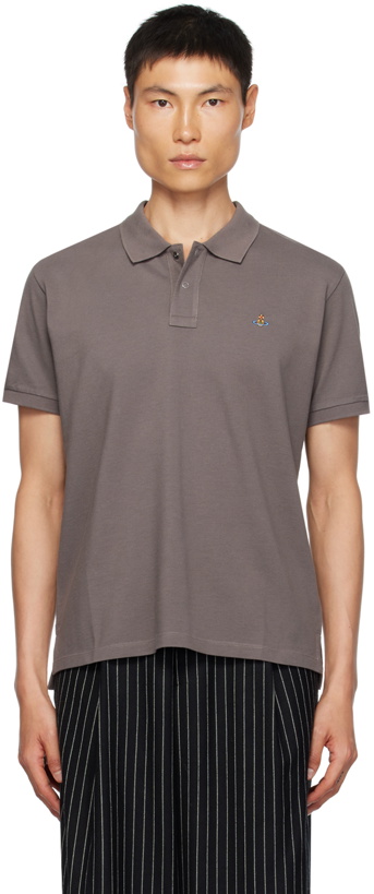 Photo: Vivienne Westwood Gray Classic Polo
