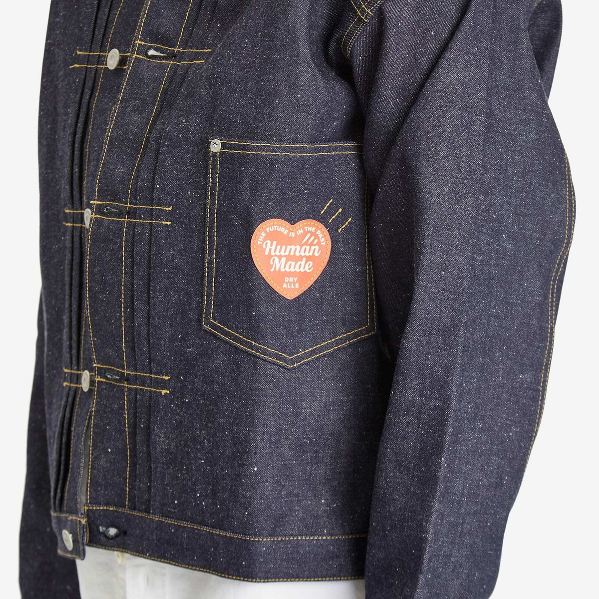 Human Made Men's Denim Past Work Jacket in Indigo Human Made