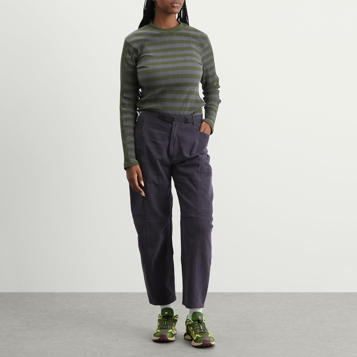 Gramicci Women's Voyager Twill Pant in Deep Well
