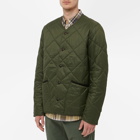 Barbour Men's Liddesdale Quilt Cardigan in Sage