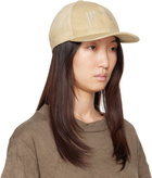 Rick Owens DRKSHDW Beige 'Hollywood' Baseball Cap