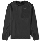 Arc'teryx Men's Proton Pullover Crew Sweatshirt in Black