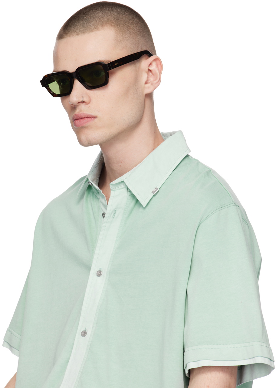 サングラス RETRO SUPER FUTURE FW25 'Caro' sunglasses (CARO 3627GREEN) Caro 3627 Green
