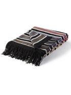 Missoni Home - Amadeus Fringed Striped Wool-Blend Throw