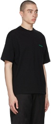 Opening Ceremony Black Word Torch T-Shirt