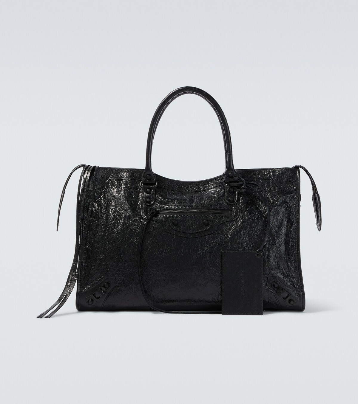 Balenciaga Le City leather tote bag
