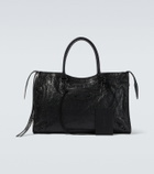 Balenciaga Le City leather tote bag