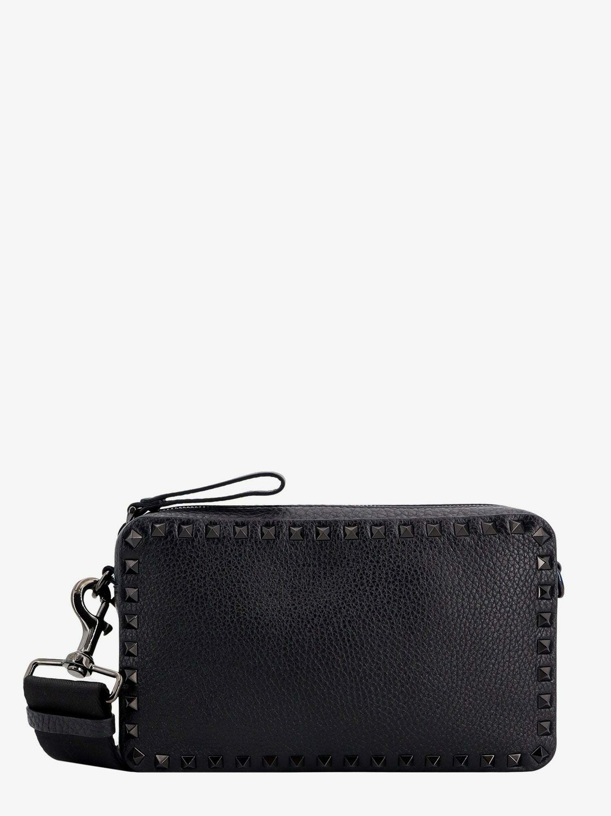 VALENTINO GARAVANI Shoulder Bag Black Rockstud Mini Leather