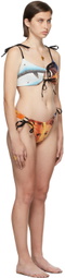 Rave Review SSENSE Exclusive Black Luna Lana Bikini