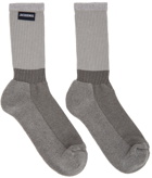 Jacquemus Grey La Montagne 'Les Chaussettes À L'Envers' Socks
