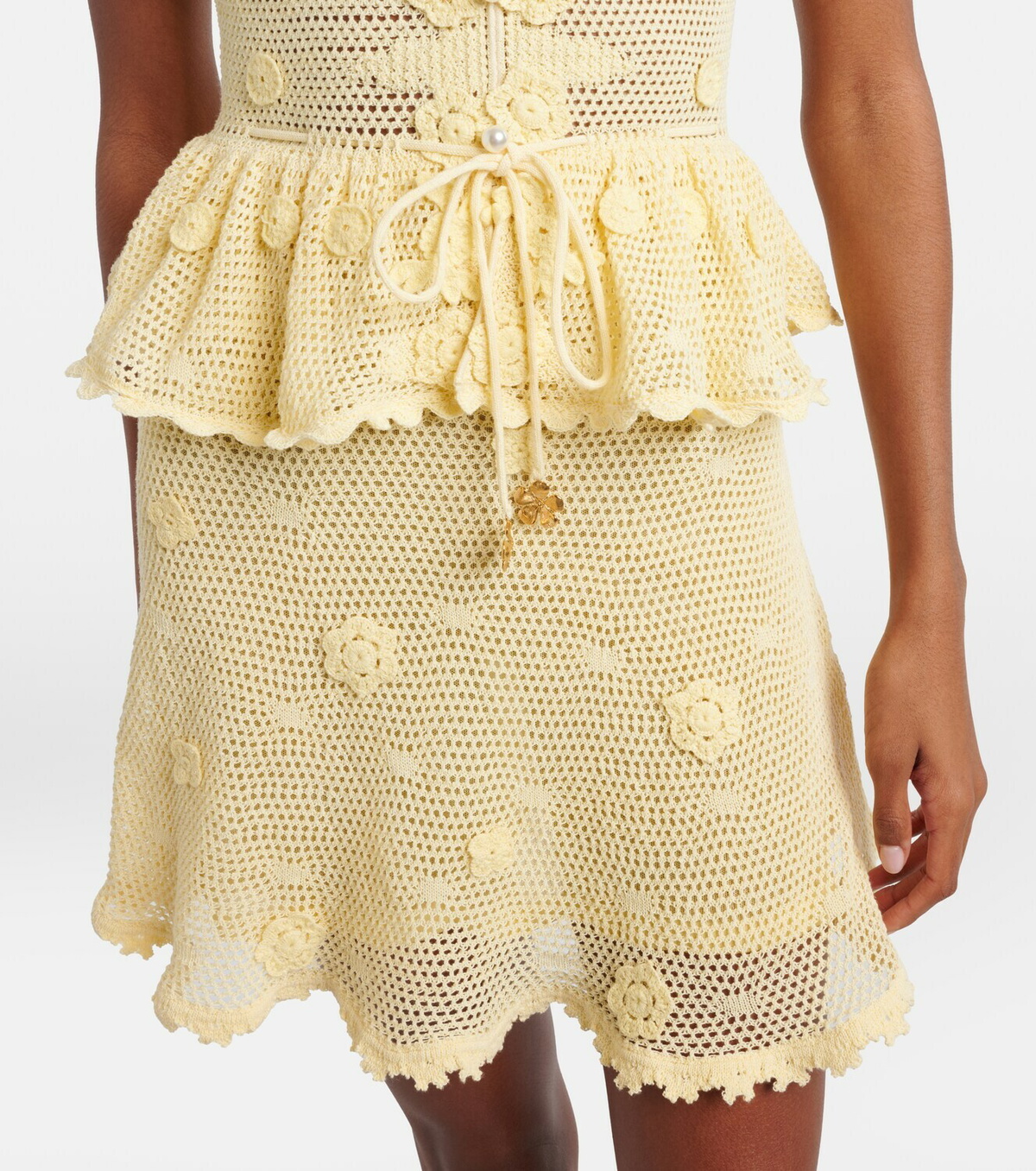 Self-Portrait Embellished minidress