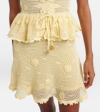 Self-Portrait Embellished minidress