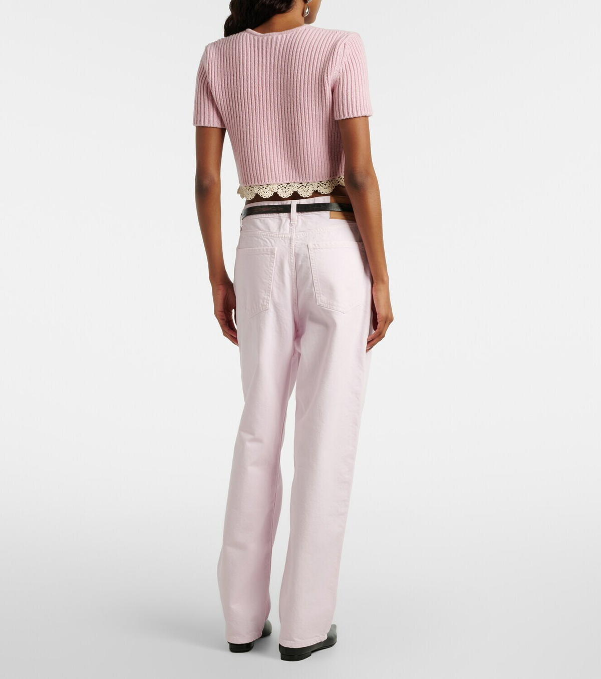 Magda Butrym Mid-rise wide-leg jeans
