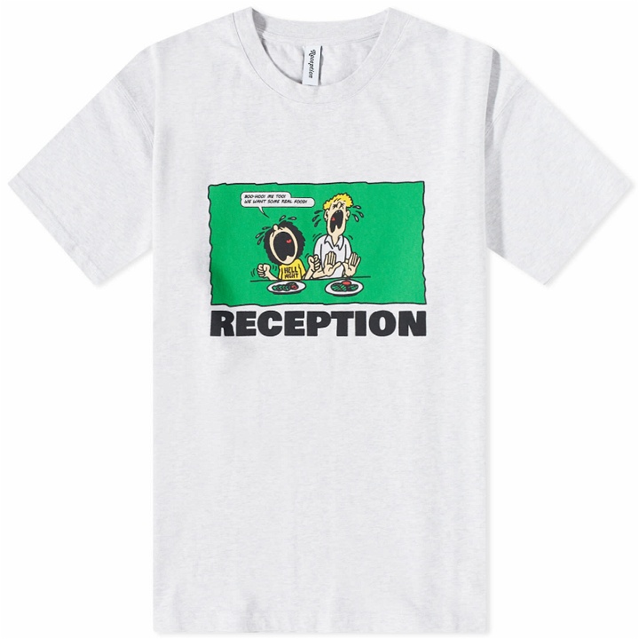 Photo: Reception Men's Boo T-Shirt in Athletic Grey