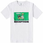 Reception Men's Boo T-Shirt in Athletic Grey