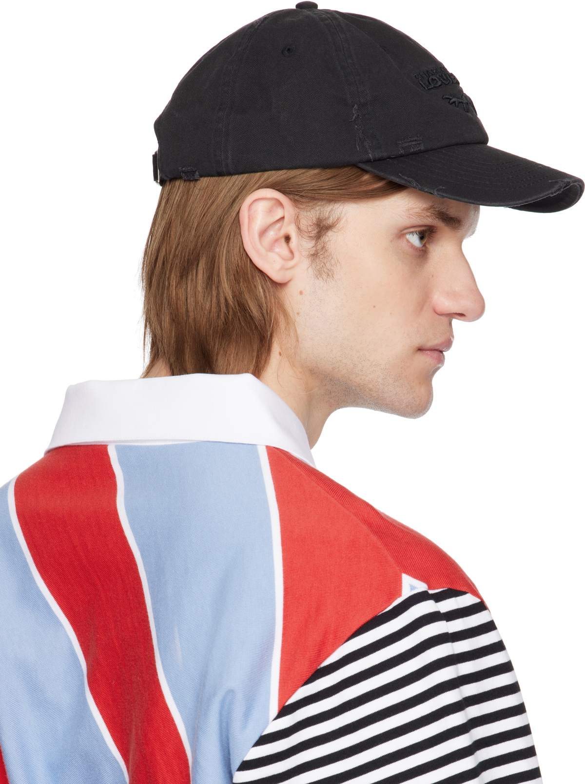 Charles Jeffrey LOVERBOY Black Logo Cap