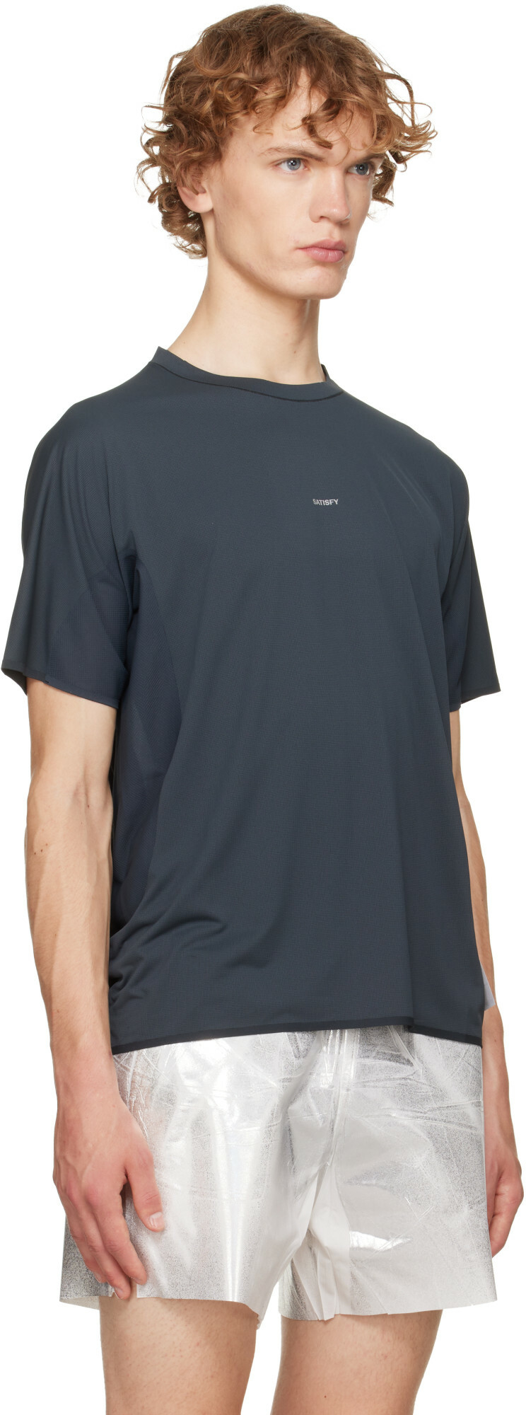 Satisfy Black AuraLite UV Running T‑shirt