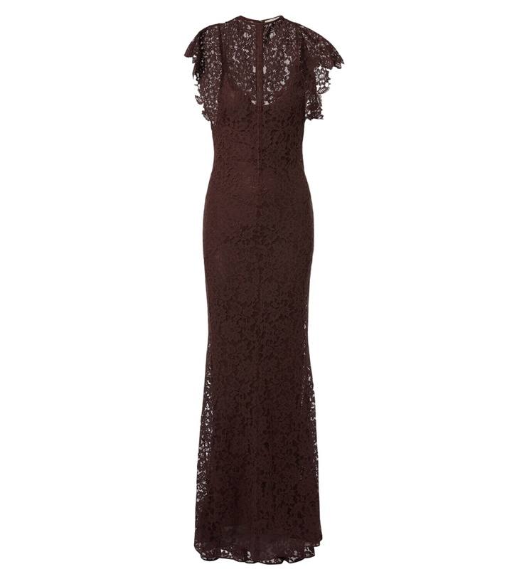 Photo: De La Vali Laia cutout cotton-blend lace maxi dress