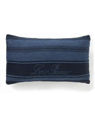 Loro Piana - Printed Denim Beach Pillow