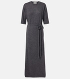 Lisa Yang Tilde belted cashmere maxi dress
