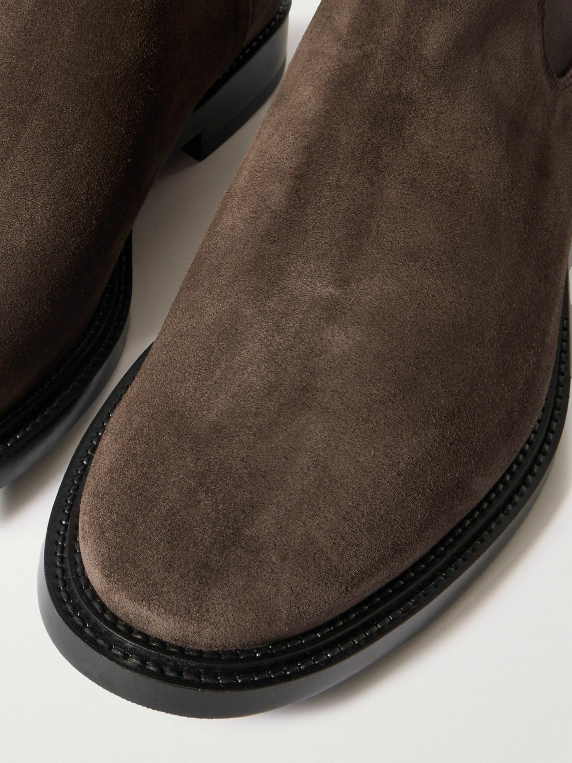 Tod's - Suede Chelsea Boots - Brown
