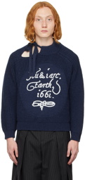 S.S.Daley Navy 'You & I Are Earth' Sweater