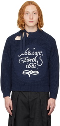 S.S.Daley Navy 'You & I Are Earth' Sweater