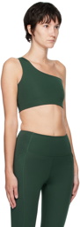 Girlfriend Collective Green Bianca Sport Bra