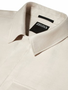 ZEGNA - Shirt With Chest Flap