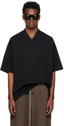 Fear of God ESSENTIALS Black V-Neck T-Shirt