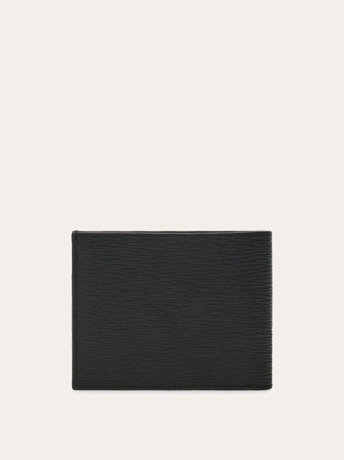 Ferragamo Mens Gancini wallet in Black