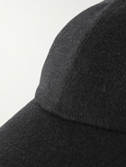 The Row - Caspian Cashmere Baseball Cap - Black