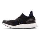 adidas by Stella McCartney Black and Navy Parley UltraBoost X 3D Sneakers