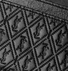 SAINT LAURENT - Logo-Debossed Leather Cardholder - Black