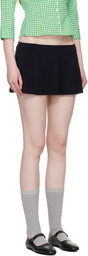 Sandy Liang Navy Mondo Skort