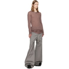 Rick Owens Gray Tower Wide Bela Trousers