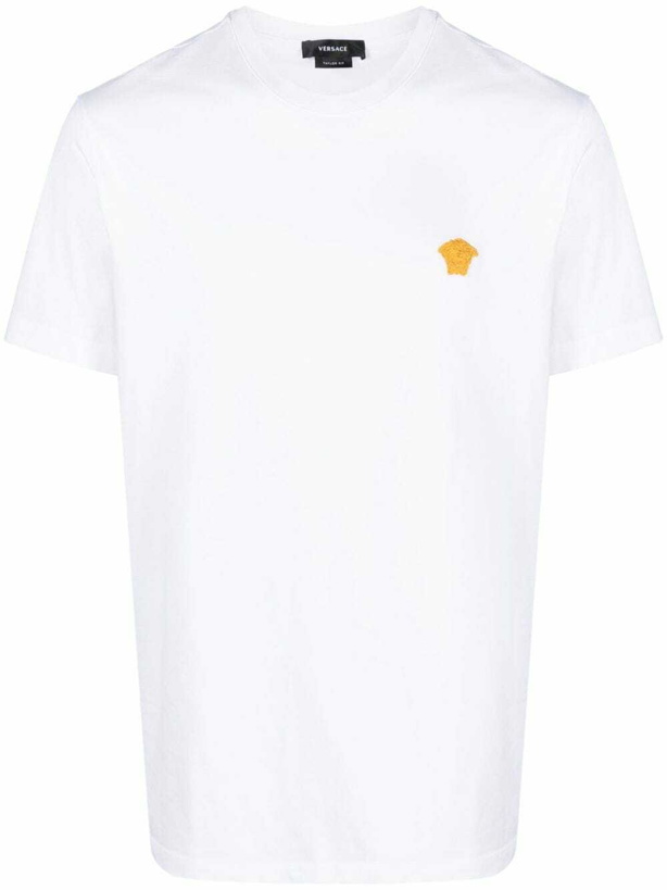 Photo: VERSACE - Logo Cotton T-shirt