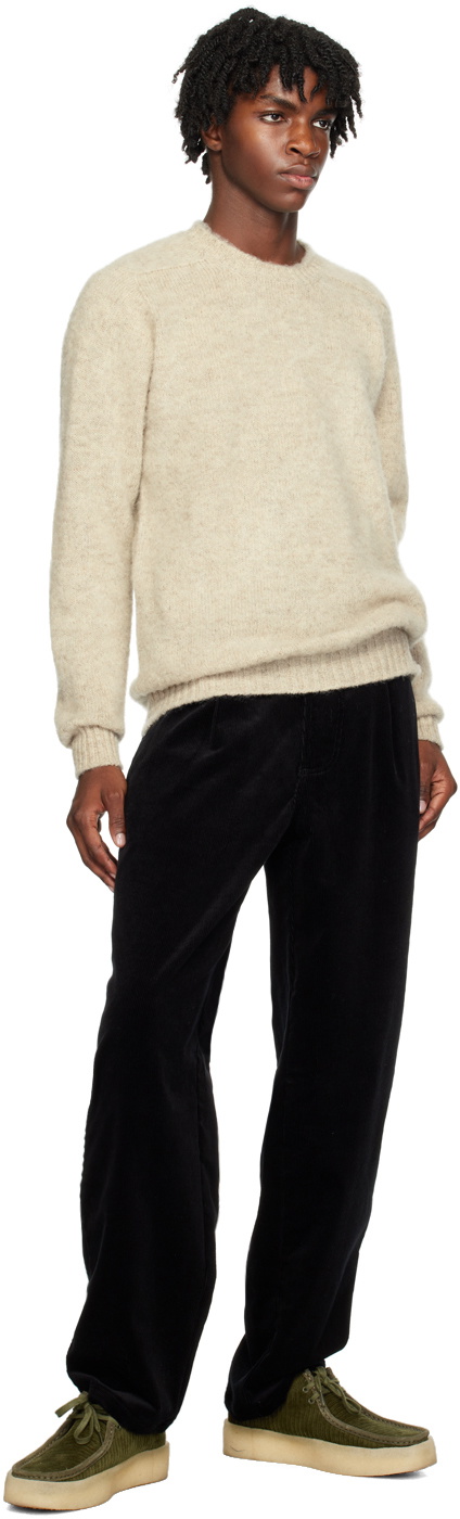 Howlin' Beige Crewneck Sweater