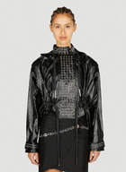 Rabanne Eyelet Biker Jacket