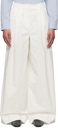 The Garment White Avelino Trousers