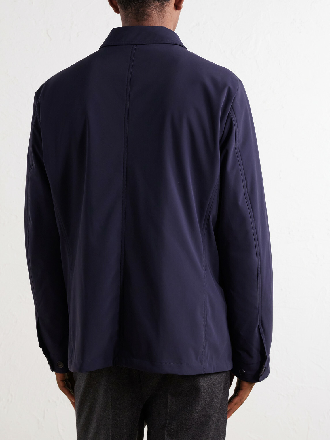 N.PEAL - Shell Jacket - Blue