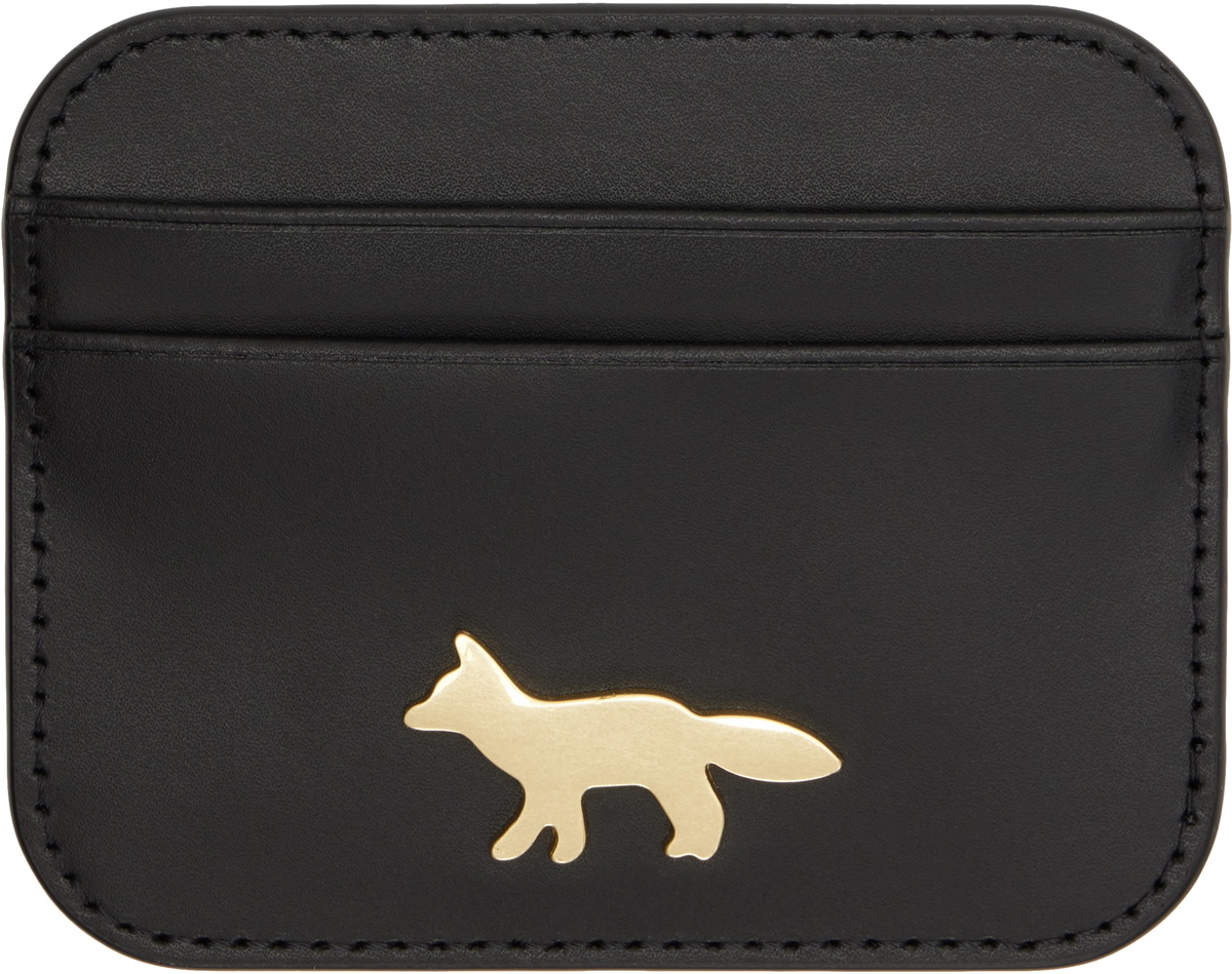 Maison Kitsuné Purple Cloud Card Holder Maison Kitsune