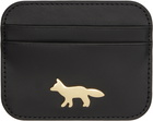 Maison Kitsuné Black Edie Card Holder