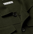 Acne Studios - Double-Faced Wool-Twill Jacket - Green