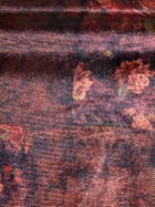 WEWOREWHAT Printed Jersey Triangle Bandana Top