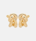 Bottega Veneta Knot gold-plated sterling silver earrings