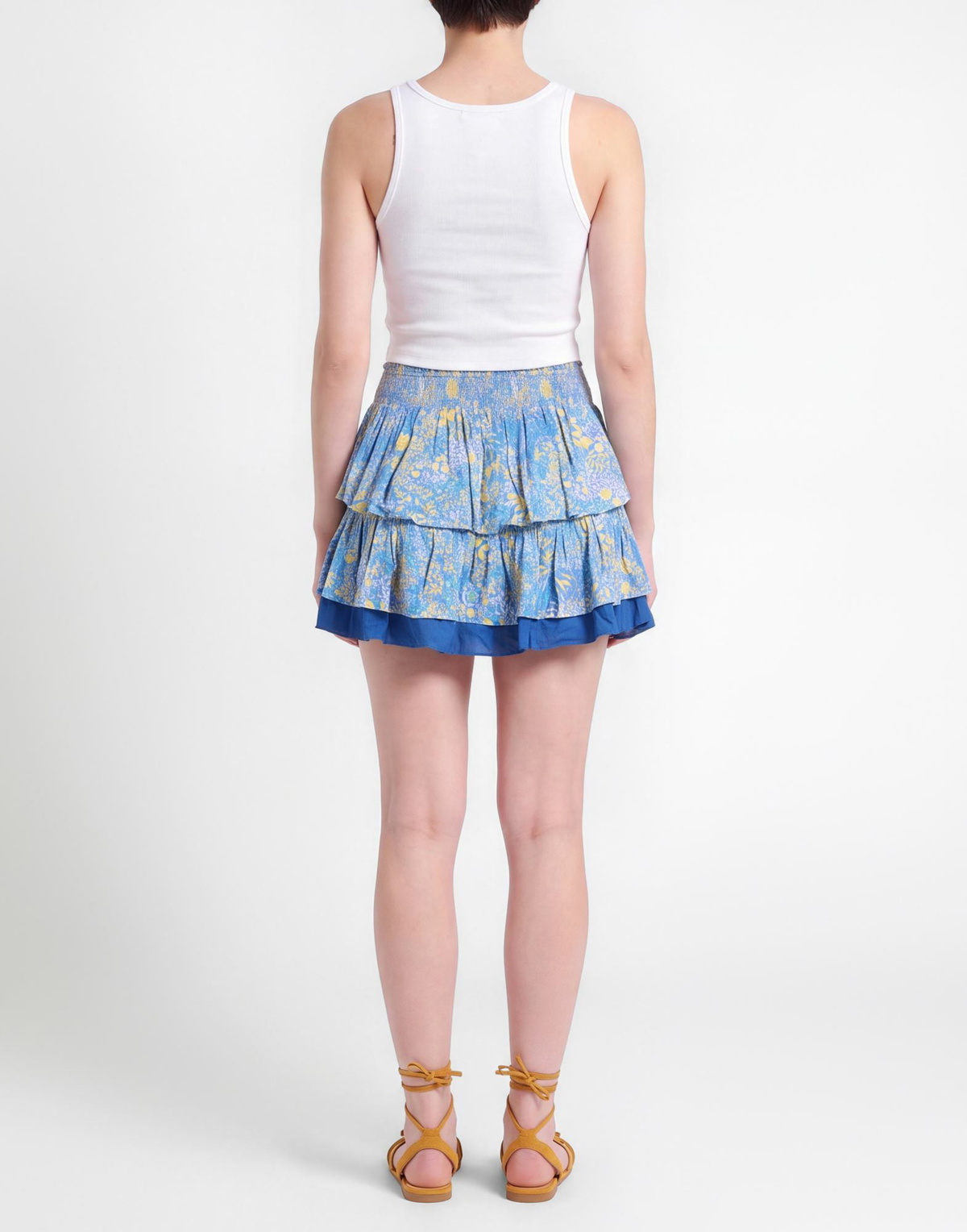 Poupette St Barth Womens Mini skirt in Blue